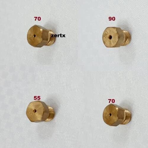 LPG Universal Gas Cook Top Jet 4 x Nipples 2 x 70 1 x 55 1 x 90 Gauges Size