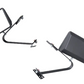 Door Mirror Pair Black Manual For Toyota Landcruiser VDJ70# VDJ76 VDJ78 VDJ79