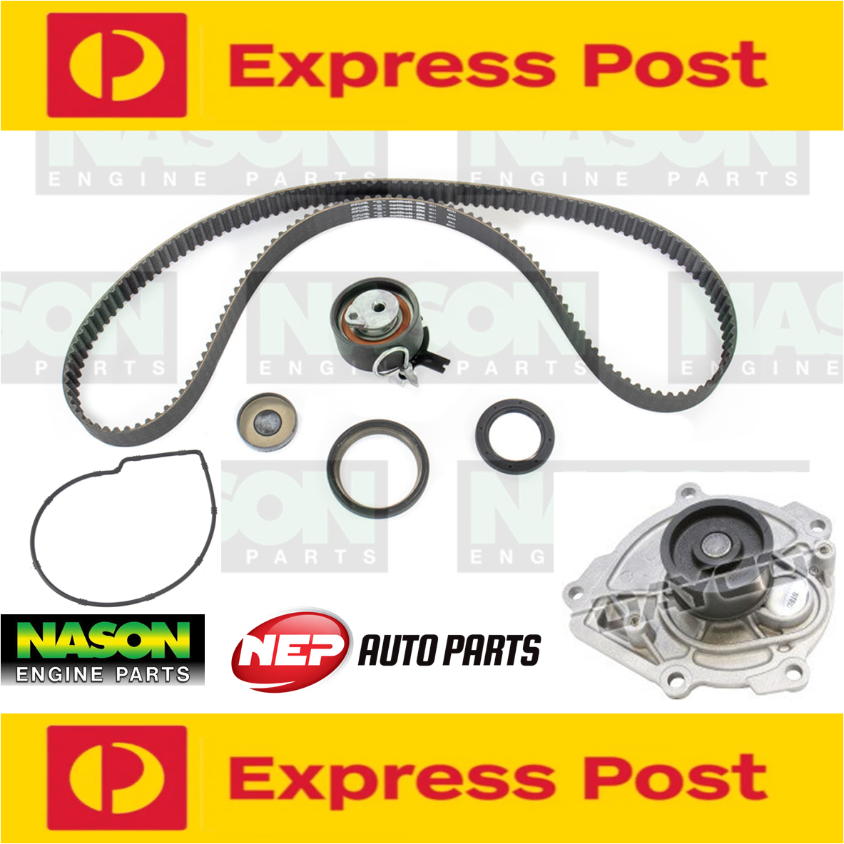 TIMING BELT KIT & WATER PUMP -for Holden Colorado 7 2.8L Diesel LWN 11/2013-2018