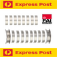 FAI UK CONROD (BIG END) & MAIN BEARING SET STD FOR HOLDEN Z18XER ASTRA AH 1.8L