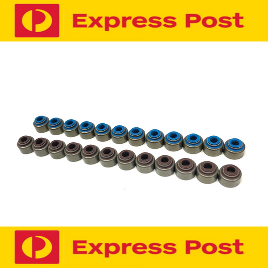 24x Valve Stem Seal Kit for Mitsubishi Legnum & Galant VR4 EC5A EC5W 6A13TT