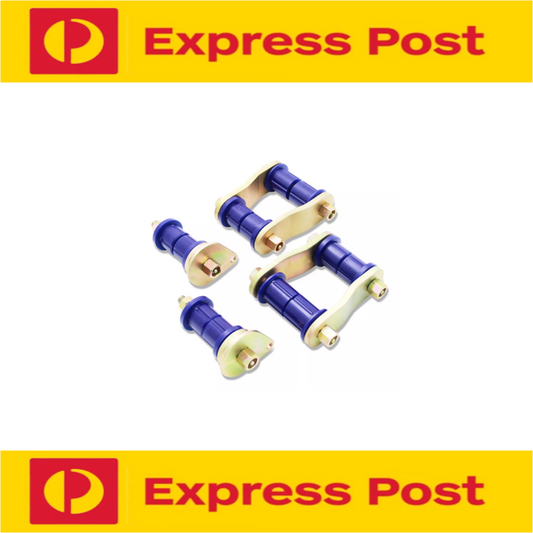 SUPERPRO REAR GREASABLE SHACKLE AND BUSHING FOR TOYOTA LANDCRUISER VDJ79 SERIES