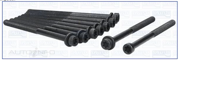Cylinder Head Bolt Set for Mitsubishi Outlander ZJ ZK ZL 2.4L 4J12 12-21