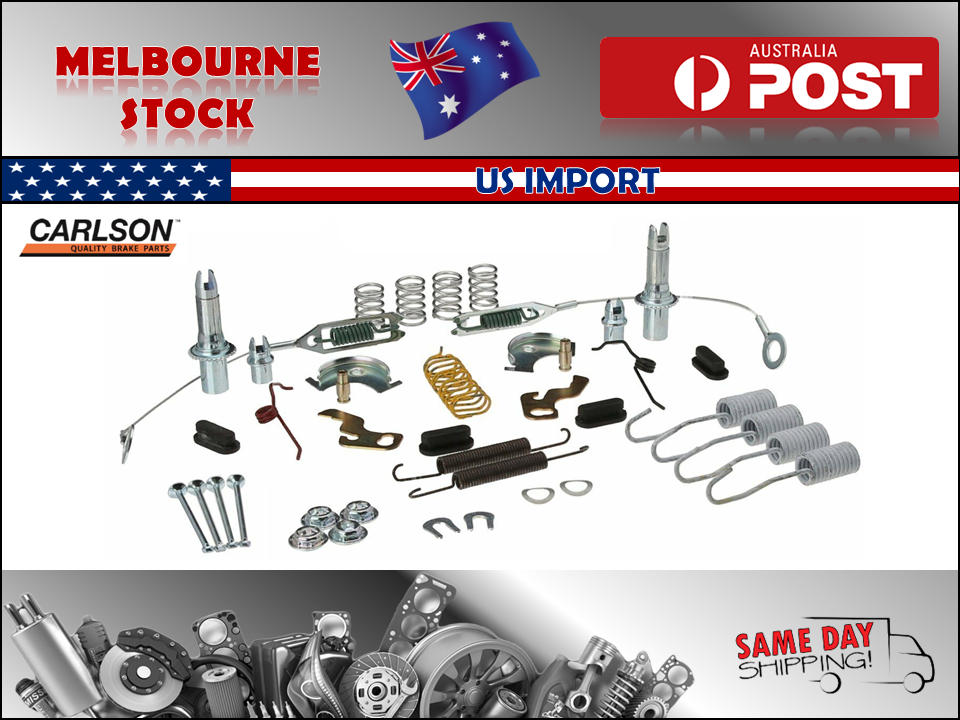 Jeep Cherokee XJ Wrangler TJ Rear Drum Brake Parts Spring Hardware Pro Kit