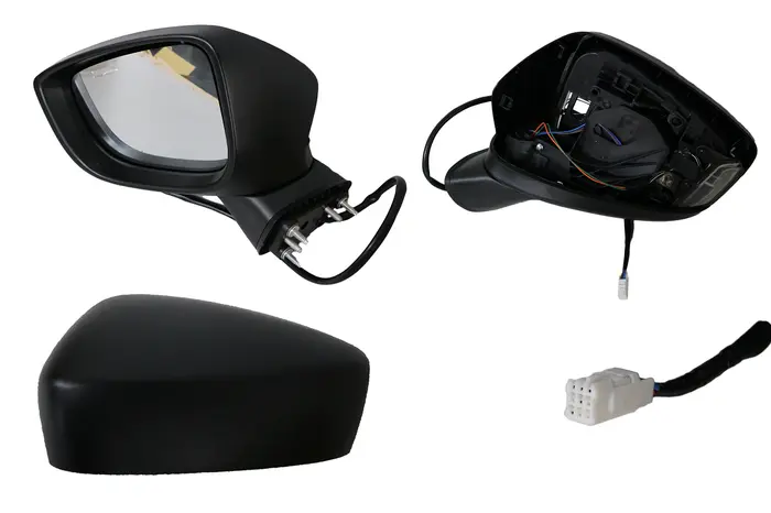 Electric Right Side Door Mirror With Puddle Lamp For Mazda 2 DJ & DL (2014-2017)