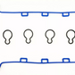 VALVE TAPPET ROCKER COVER GASKET KIT FOR HOLDEN ASTRA TS VECTRA ZC 2.2L Z22SE