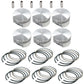 Piston & Ring Set 3.8L Holden Commodore Berlina Statesman Calais .040 OVERSIZE