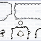 AJUSA Lower End Conversion Gasket Set for Jeep Wrangler JK 2.8L ENS Diesel CRD