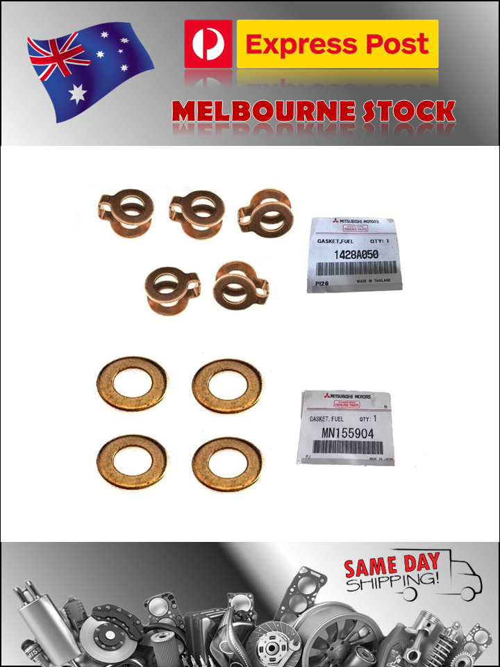GENUINE Mitsubishi Pajero NS NT NW NX 4M41 3.2L Diesel Injector Washer Kit