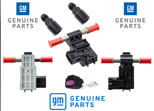GENUINE GM Flex Fuel Ethanol Content Sensor E85 & Plug Connector & AN Fittings