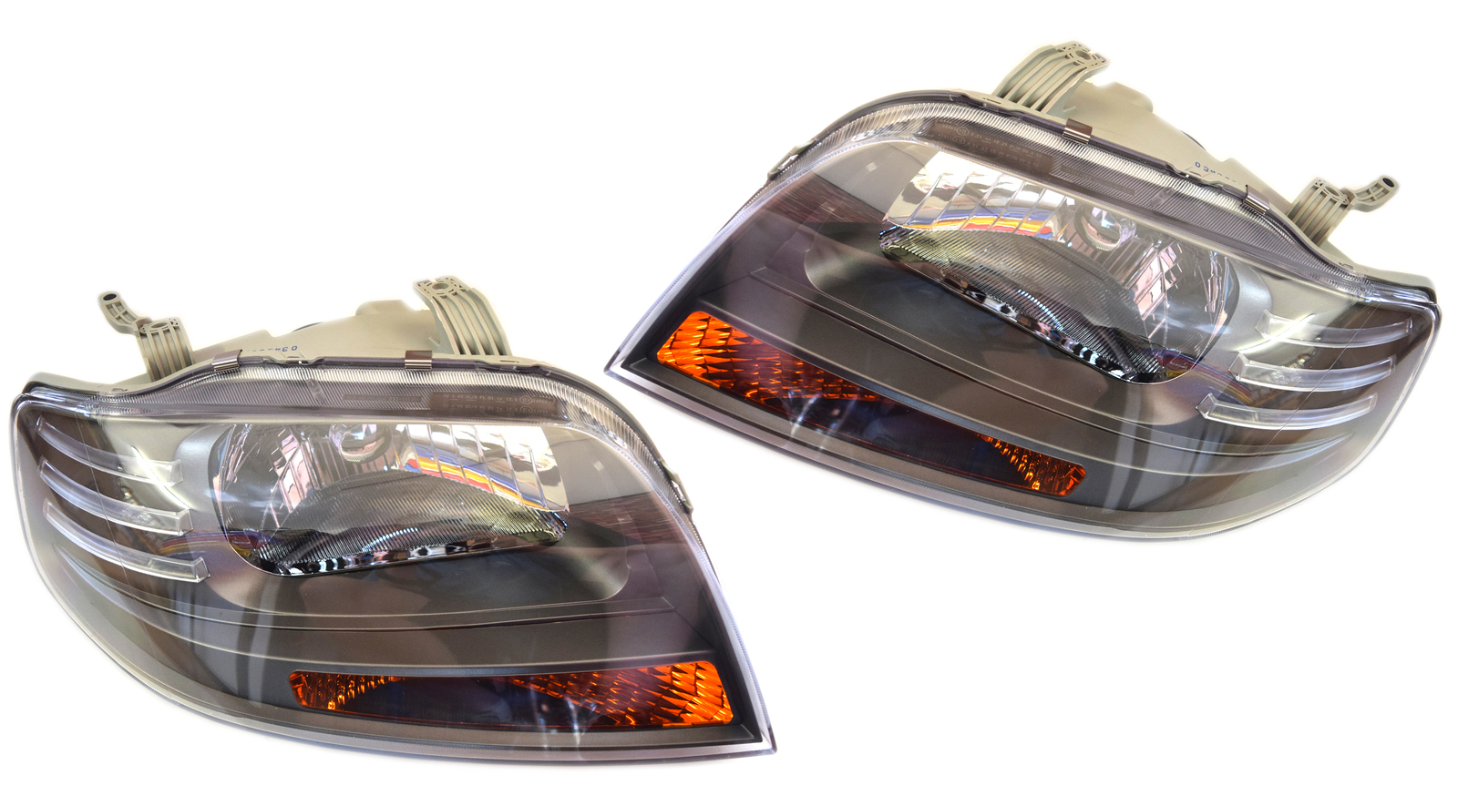 Headlights Pair For Holden Barina Tk Hatchback 2005-2008