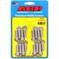 ARP Exhaust Header Bolt Kit 12-Point S/S Universal 3/8" X 1.000" UHL 16 Pack