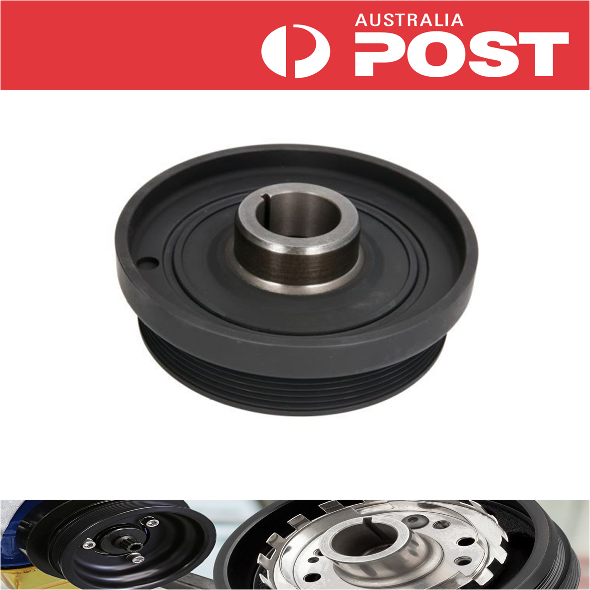 OEM Harmonic Balancer fits Hyundai & Kia 2.0L 2.2L D4HA D4HB
