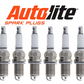 AutoLite Double Platinum Spark Plug Set for Holden Statesman WH V6 LN3 L36 3.8L 