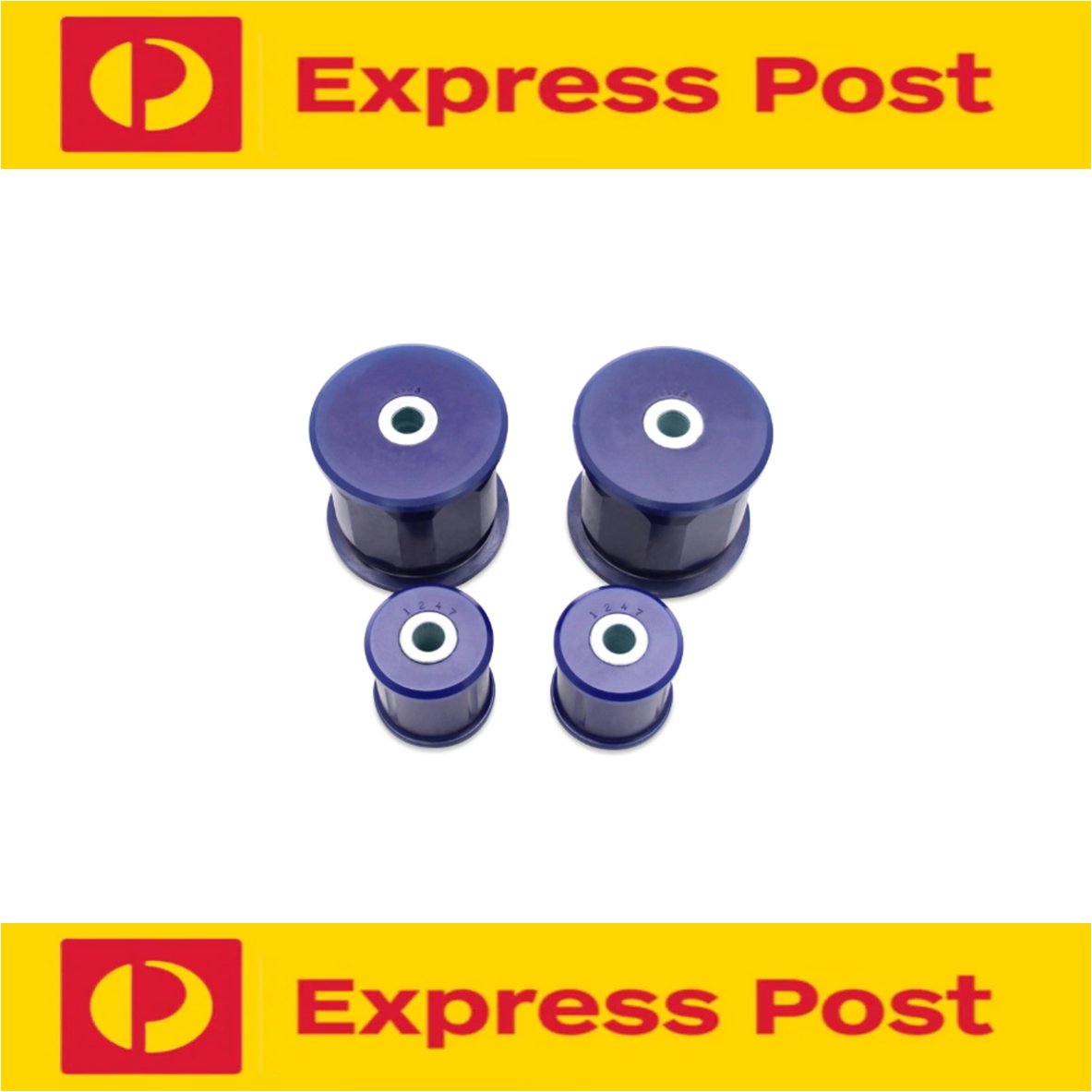 REAR TRAILING ARM UPPER FRONT & REAR BUSH KIT FOR NISSAN ELGRAND E50 1995-2002