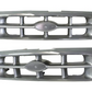 Front Grill In Sliver/Chrome For Ford Courier PE (1999 - 2002)