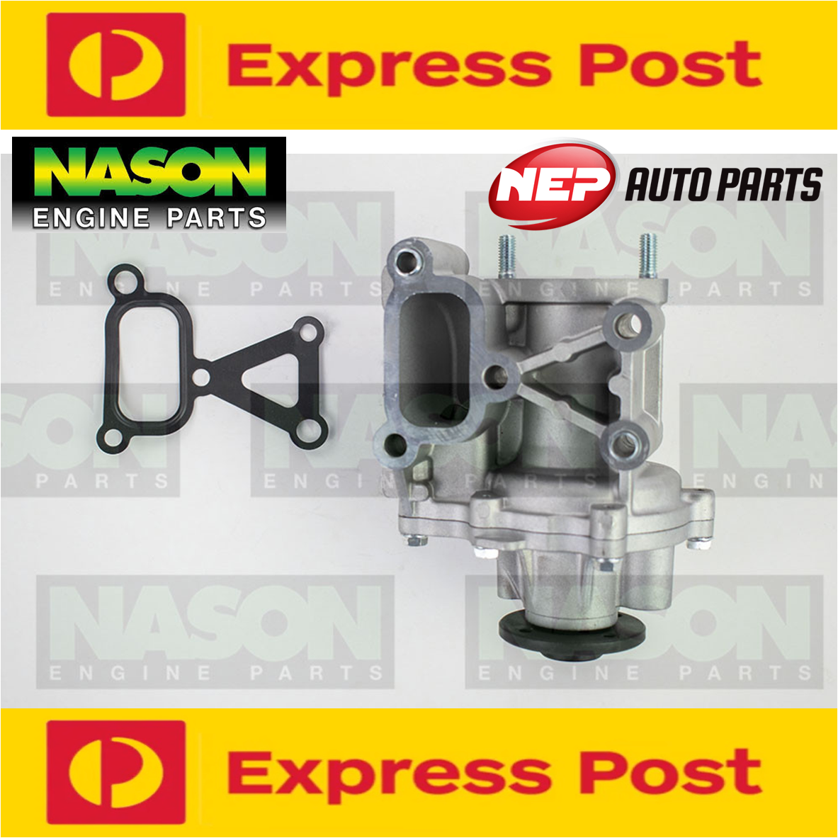 NEP WATER PUMP & HOUSING & GASKET FOR Mitsubishi 4N13 4N14 DIESEL ASX 1.8L 2.3L