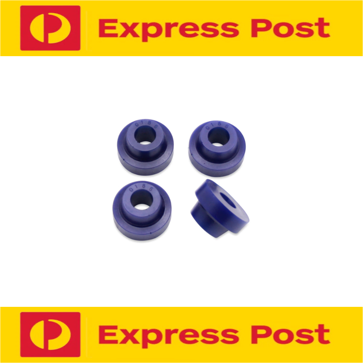 SUPERPRO FRONT STRUT BAR TO LOWER CONTROL ARM BUSH KIT FOR MAZDA 1200 FA2 68-72