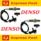 DENSO OXYGEN SENSORS x2 FOR VE COMMODORE CALAIS SS UPTO MY08.5 o2 V8 LS2 L98