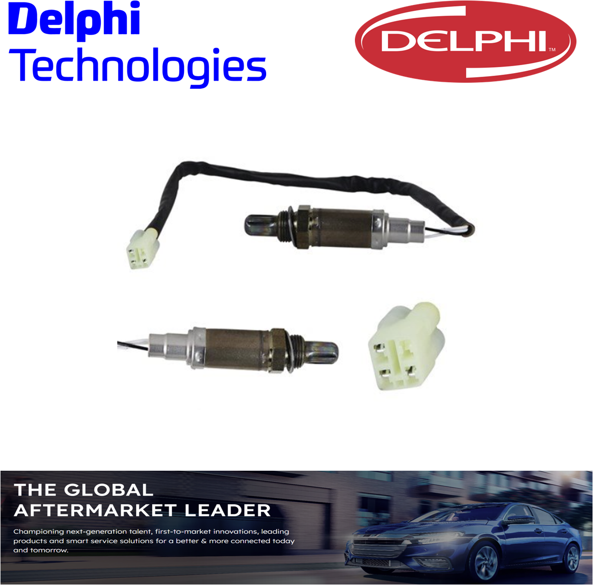 DELPHI Oxygen Sensor O2 For SUBARU IMPREZA Sportswagon WRX GC GF 2.0L EJ205