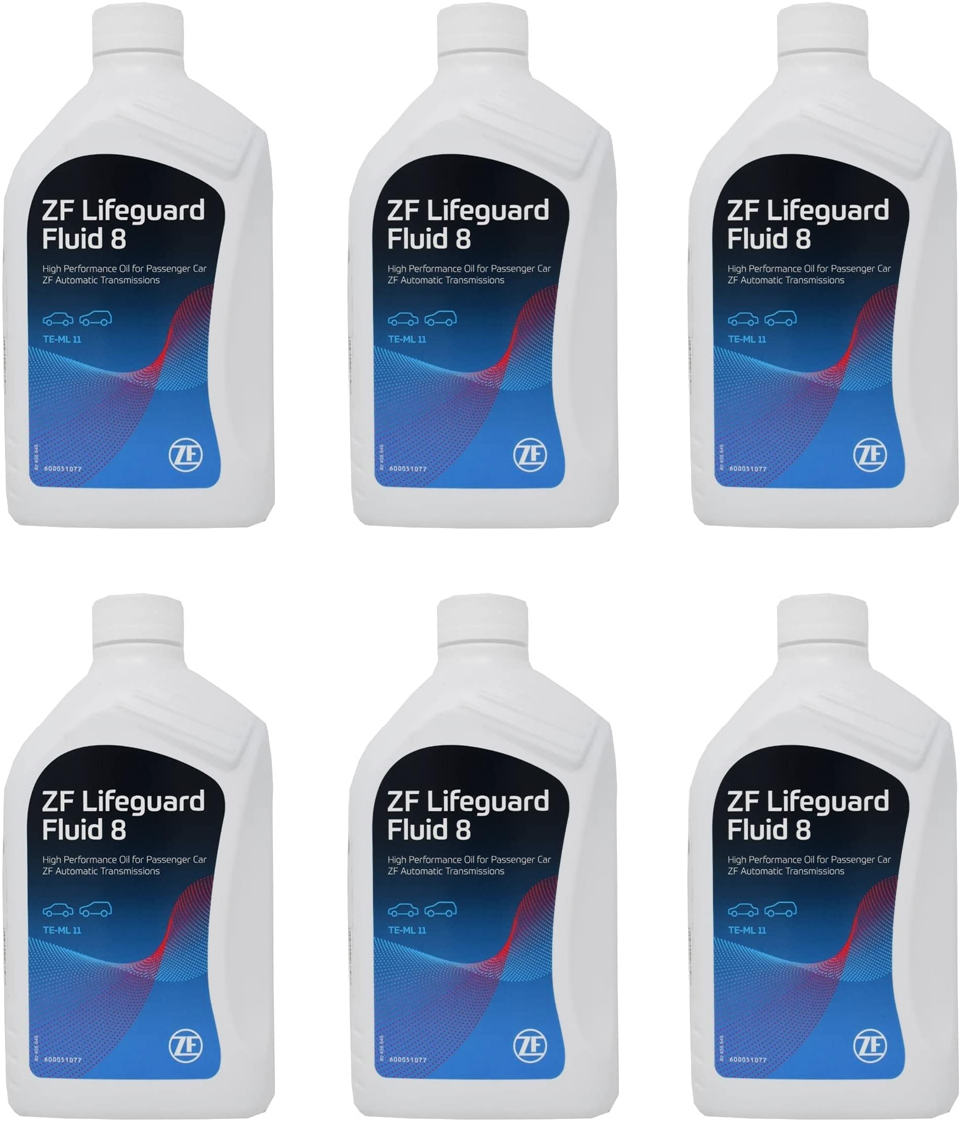 7x Genuine ZF Lifeguard Fluid 8 for BMW AUDI VW Land Rover Jaguar 8HP45 6 Litre