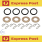 INJECTOR WASHER KIT 4 X WASHERS 4 X O'RING 5 X SPILL WASHERS FOR ZD30 DI PATROL