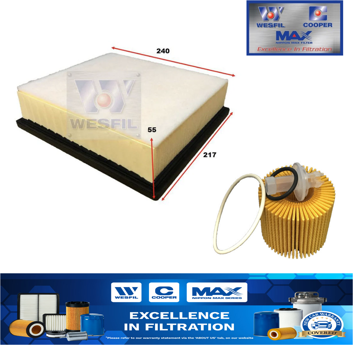 OIL AIR FILTER KIT for TOYOTA KLUGER GSU50R GSU55R Petrol V6 3.5L 2GR-FE 3/14-on