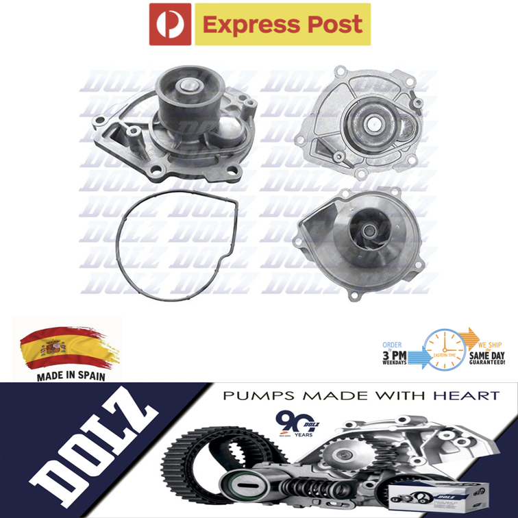 DOLZ Water Pump for Holden Colorado TrailBlazer RG LWN 2.8L 2012-Onwards