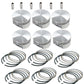 Piston Set STD Holden HR HK HT HG 1966-1971 186 6 Cylinder Red Motor 3.0L 
