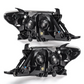 Performance Headlight  Set In Black  For Toyota Hilux TGN/KUN/GGN (2005-2011)