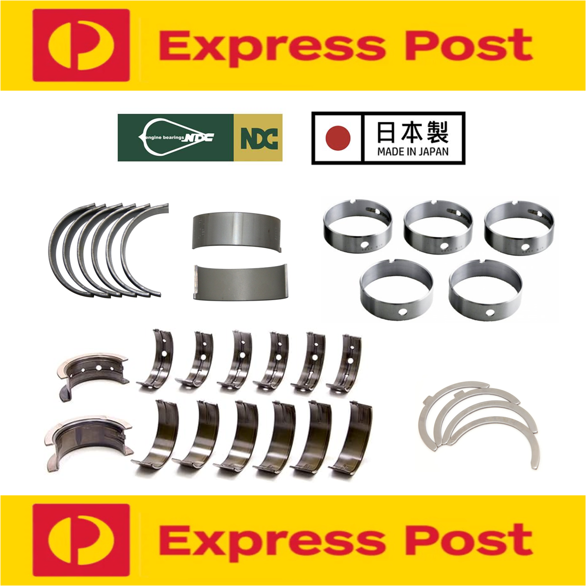ConRod Main Bearing Set LandCruiser 4.0 GRJ79 GRJ120 GRJ121 GRJ150 GRJ151 GRJ200