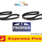 Fan Belt Kit (2) for Nissan Navara D40 Spain 2.5 Diesel YD25DDTi 05/10-Onw 2.5L