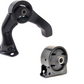 Front + Rear Engine Mount for Mitsubishi ASX XA XB XC Lancer CF CJ Outlander ZH