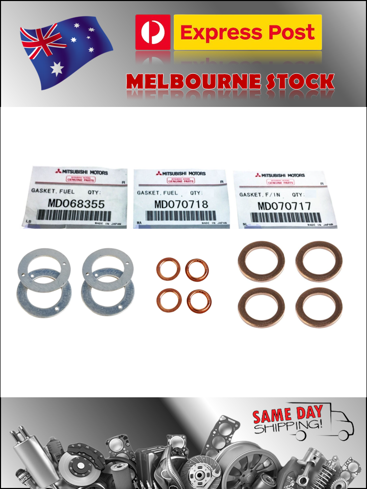 Mitsubishi Pajero Triton Delica 4D55 4D56 4M40 Injector Gasket Seal EXPRESS POST