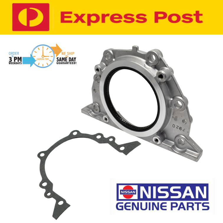 GENUINE Nissan Patrol GQ Y60 GU Y61 TD42 4.2L NA Rear Main Oil Seal With Gasket