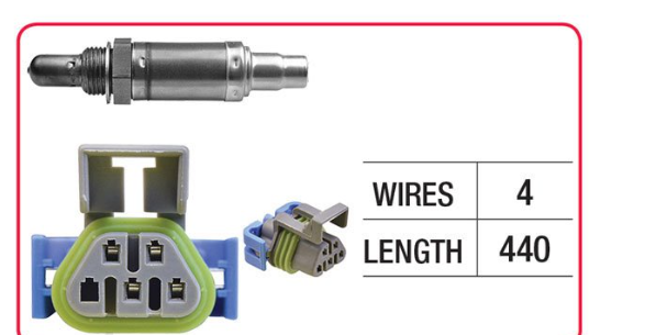 Oxygen/O2 Sensor Post-Cat for Holden Captiva CG 2.4L LE9 12-19