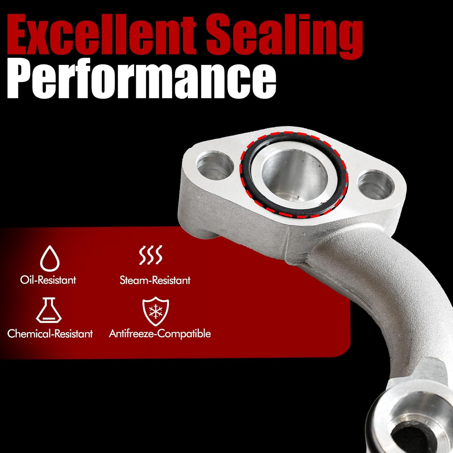 Water By Pass Tube 68211200AC For RAM 1500 3.0L Turbo Diesel