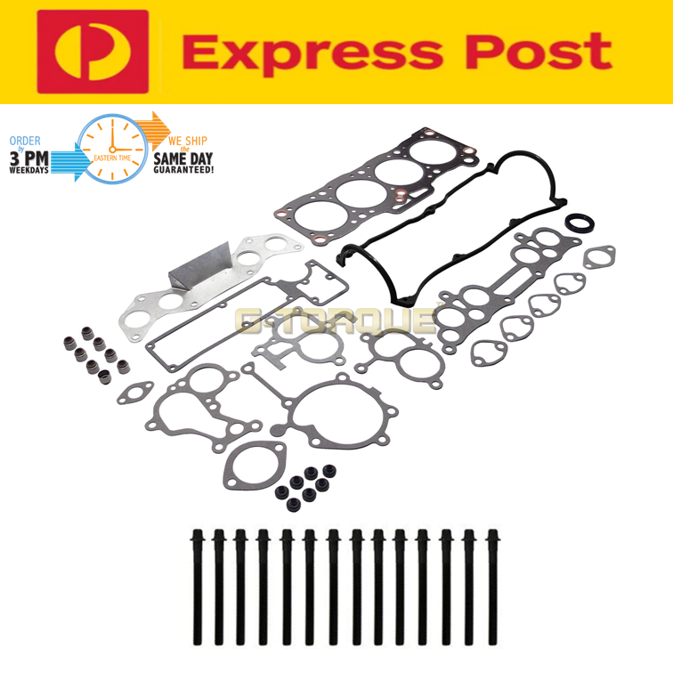 VRS Head Gasket Set/Kit+Head Bolts MAZDA E2000 SD SK SS SR 2.0L FE CARB 87-03