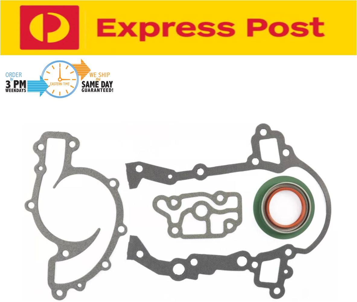 TIMING COVER GASKET KIT HOLDEN COMMODORE VS VT VU VX VY 3.8L L67 SUPERCHARGED