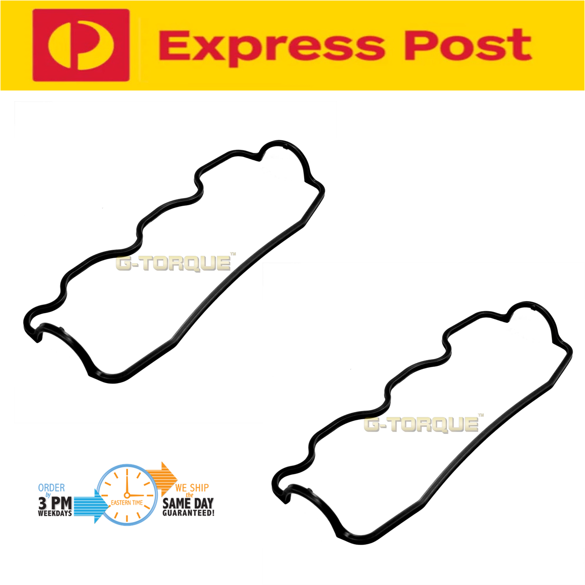 2 X VALVE TAPPET ROCKER COVER GASKET FOR MITSUBISHI PAJERO NF NG NH NJ NK 6G72
