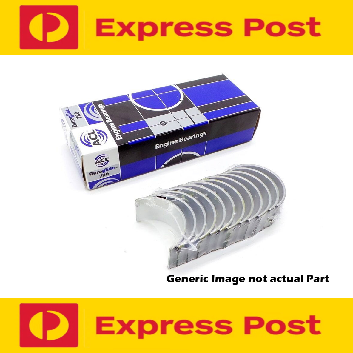 ACL Duraglide F780 Main Bearing Set Fits Holden 253 304 308 5M2357-STD