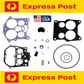 ROCHESTER QUADRAJET CARBURETTOR REPAIR KIT FITS CARBY BODY NUMBER 7043284