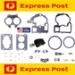 CARBURETTOR REPAIR KIT & FLOAT FITS MERCRUISER ROCHESTER MERCARB 3.0L 5.0L 5.7L