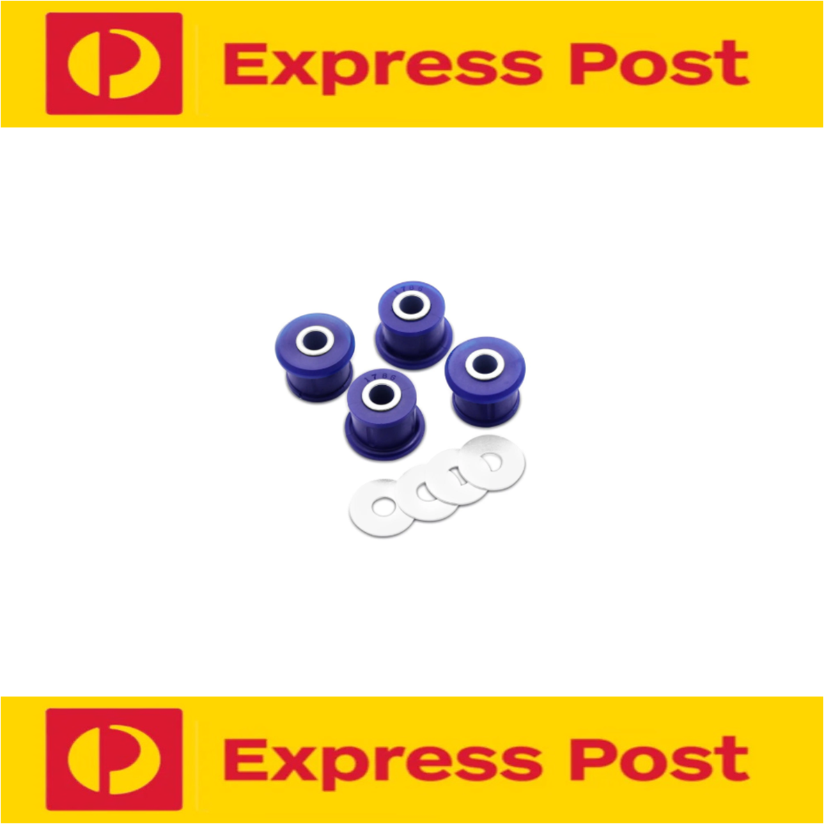 SUPERPRO REAR CONTROL ARM FRONT INNER OUTER KIT FOR MAZDA 323 ASTINA BG 89-94