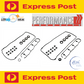 ROCKER/TAPPET COVER GASKET KITS FOR BA BF  FALCON XR8 BOSS 260 5.4L V8 32VALVE