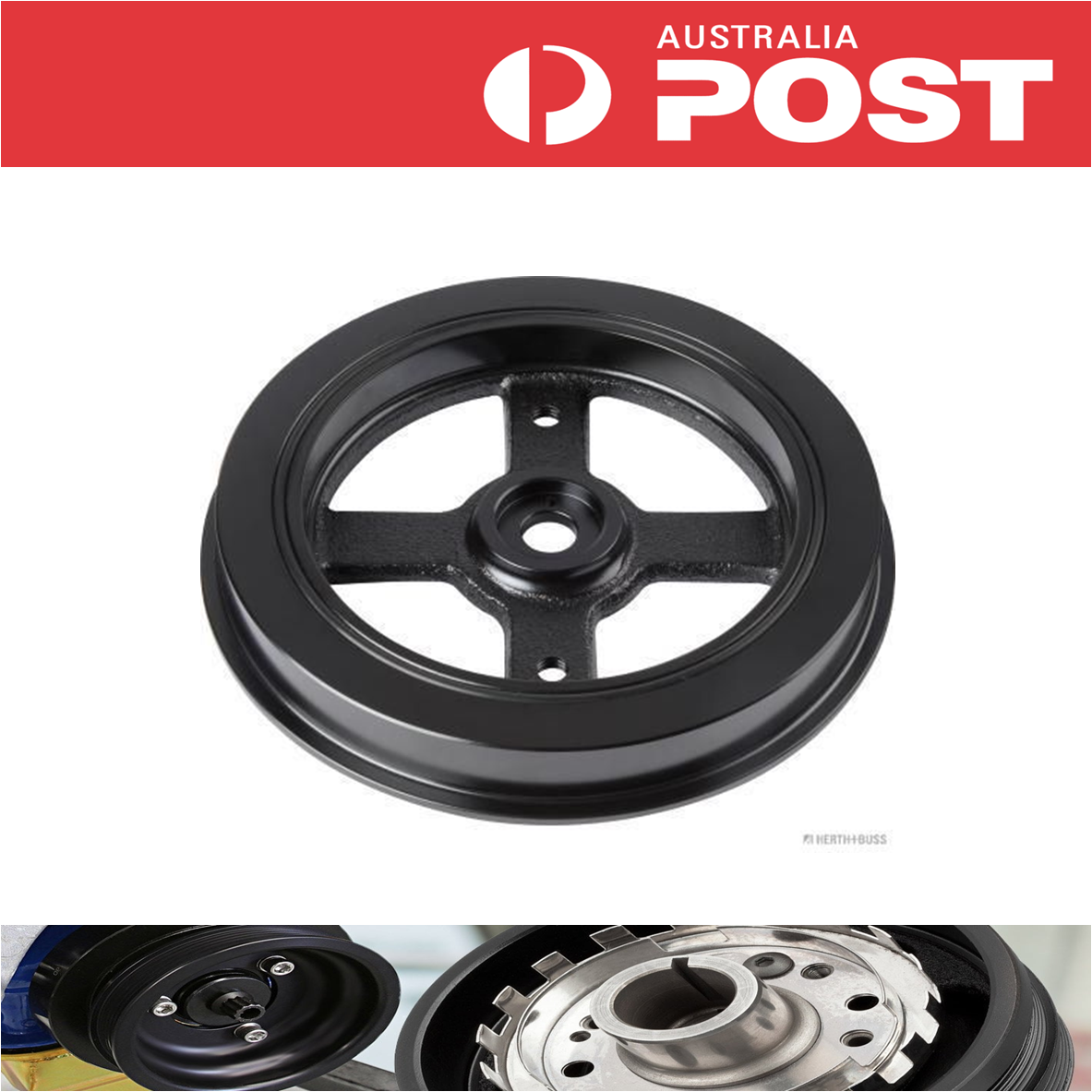 Harmonic Balancer for Toyota Yaris Corolla Prius 1.5L 1NZFXE 1NZ-FXE Hybrid