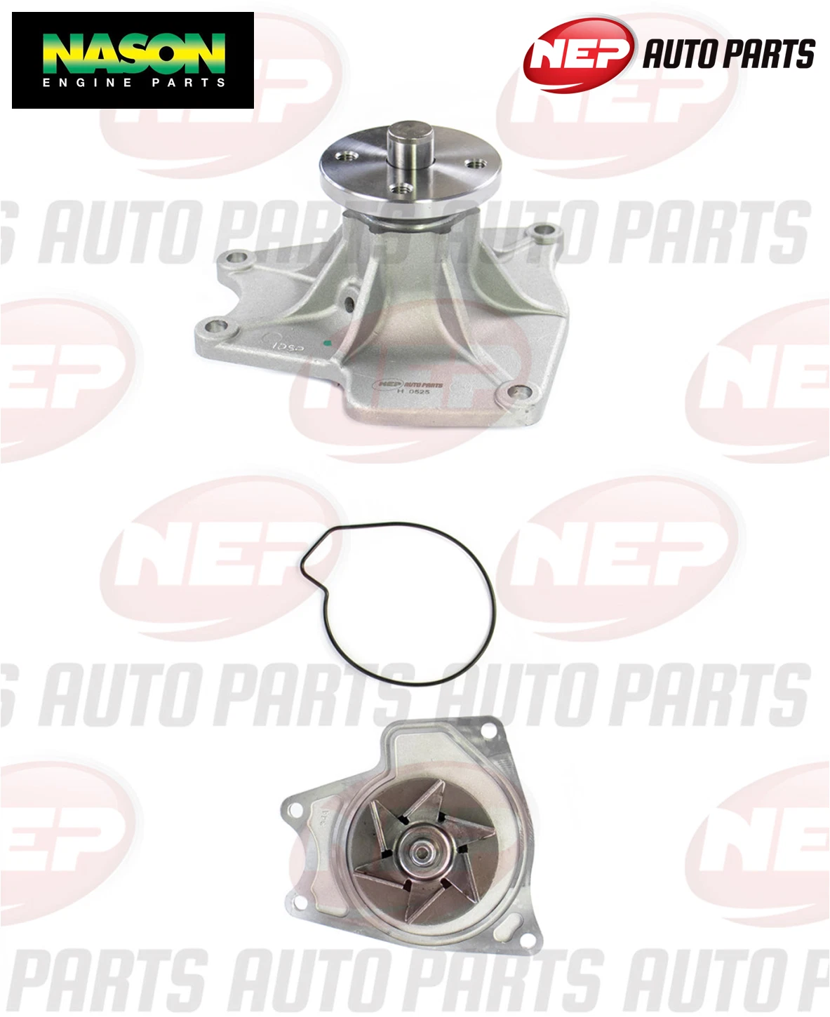 NEP WATER PUMP & GASKET FOR MITSUBISHI Delica PD8W 4M40T 2.8L TRITON PAJERO