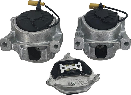 2 x  Engine mount LEFT +RIGHT & 1  x  Transmission mount Kit for Audi A4 B8