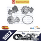 DOLZ Water Pump for Audi A5 8T 3.0L TDI CDUC 2012-2017 (7-Blade)
