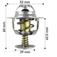 DAYCO Thermostat for Mazda MX5 ND 2.0L PE-VPS 18-On